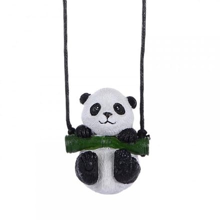Dailygoods- Autoschommel Schattig Design - Panda Ornament - Decoratie
