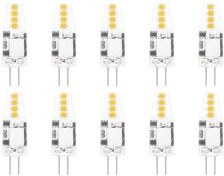 Modee LED Lamp G4 - 1.8W 6000K 180 LM 12V - LED Lamp insteek - Daglicht Wit - 10 stuks