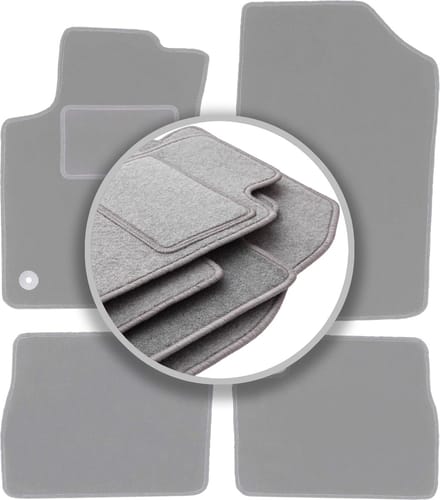 Grijze automatten voor: Peugeot 207 SW, stationwagen, hatchback (2006-2012)