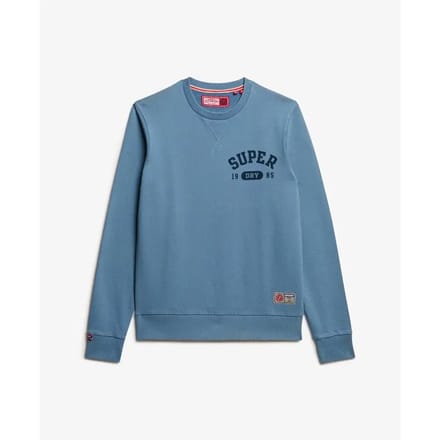 Superdry - Atheltic sweatshirt met print - Heren - Truien