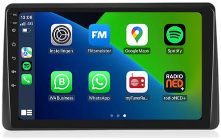 CarPlay autoradio geschikt voor Dacia Duster | 2021 t/m 2024 | Android 13 | Draadloos Apple CarPlay & Android Auto | 2GB + 32GB | 8-Core processor | Davilon | 2025 model | 2021 2022 2023 2024 | Bluetooth & Wifi