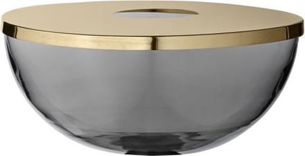 AYTM Tota Vase & Bowl - Zwart Goud