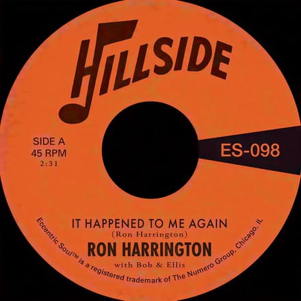 Ron Harrington - It Happened To Me Again (7" Single)