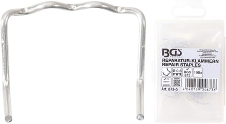 BGS Reparatieklemmen L-vorm Ø 0,8 mm 100st. - 873-5