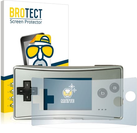 BROTECT - Screenprotector voor Nintendo Gameboy Micro - Folie Beschermfolie matte 2 Stuks