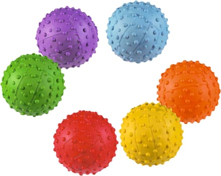 Noppenbal Massagebal Trial 12cm Set 6st. BTR22
