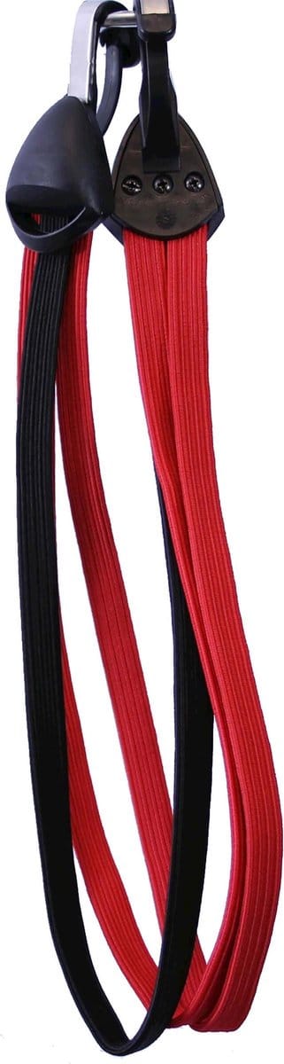 Veiligheidsbinder 50 Cm Nylon/elastaan Rood/zwart
