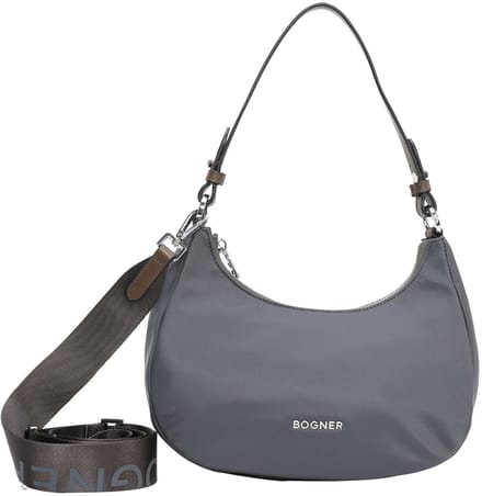 Bogner Schoudertas Klosters Melene Hobo Bag Darkgrey Donkergrijs