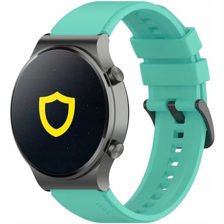 Spacecase Horlogeband Sc Easy Band 20Mm Mint Voor Apple Watch 6 7 8 Se