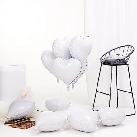 Set van 20 romantische hartballonnen voor feestdecoratie