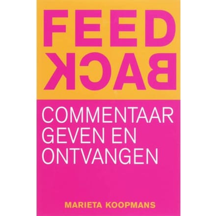 Feedback - Marieta Koopmans
