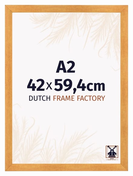 Fotolijst A2 42x59,4 cm - MDF - Oranje - Praag