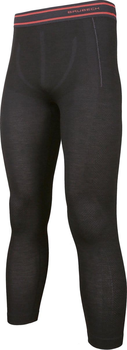 Brubeck | Active Wool - Heren Thermo Lange Onderbroek met Merino Wol - Seamless -M