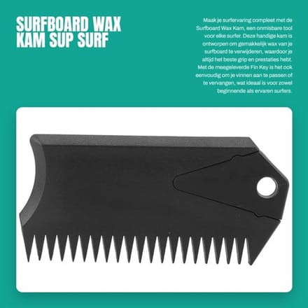 Dailygoods - Surfboard Wax Kam - SUP Surf Board Wax Verwijder Kam