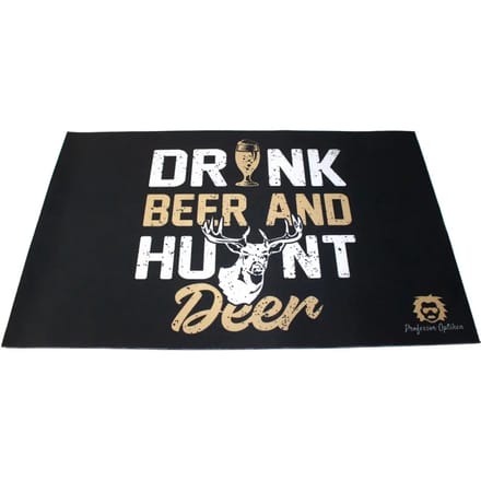 Tapijt Professor Optiken Drink Beer & Hunt Deer