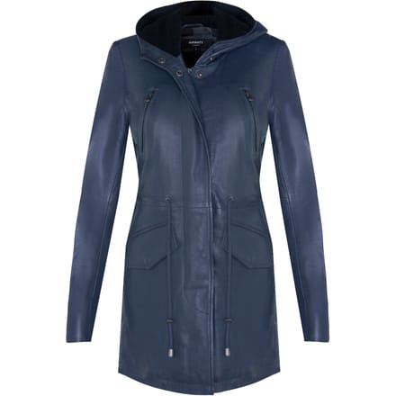 Dames halflange parka-jas met capuchon-Oakengates
