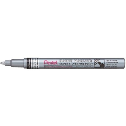 Paintmarker pentel msp10 1.5mm zilver