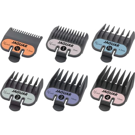 Jaguar J-Cut Fade X Opzetkammen Set 6st