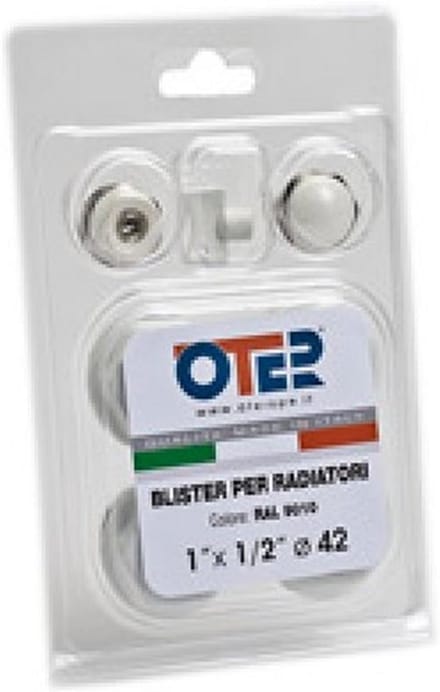 Universele aansluitset voor aluminium radiatoren 1/2 inch
