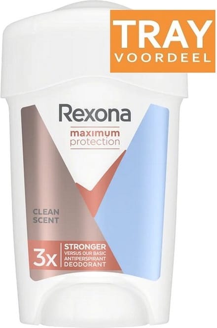 Rexona Maximum Protection - Deodorant - Stick - Clean Scent - 45ml x 6