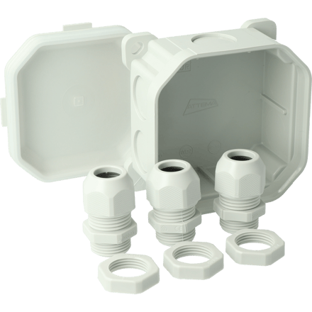 Attema WD2 opbouw wand-/plafonddoos - AT2300 [5 stuks]