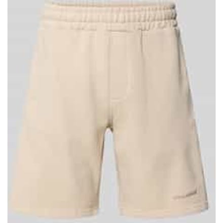 regular fit sweatshorts met gestikt logo