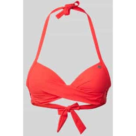 Bikinitop met labelapplicatie model 'EYRO SPRING'