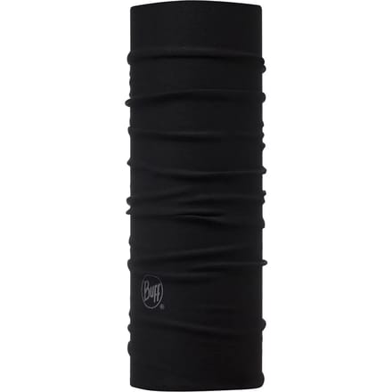BUFF® Original EcoStretch SOLID BLACK - Nekwarmer - Kids