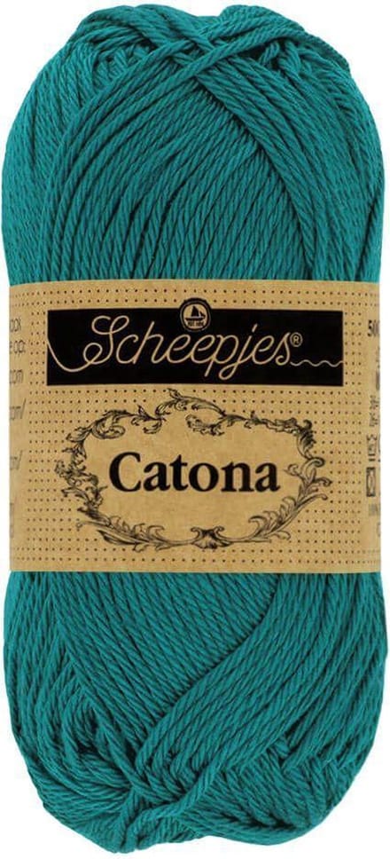 Scheepjes Catona 10gr - 401 Dark Teal