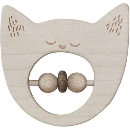 Rammelaar Wooden Story Yawning Cat