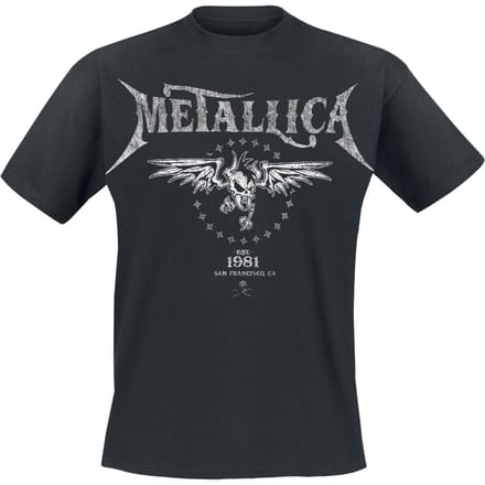 Metallica T-shirt - Biker - S tot 5XL - zwart
