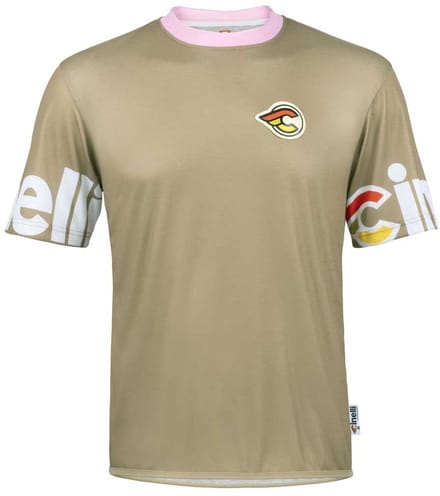 Cinelli Gravel Tech T-shirt Met Korte Mouwen Groen S Man