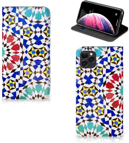 Apple iPhone 11 Pro Max Standcase Mozaïek