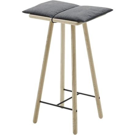 Skagerak by Fritz Hansen - Georg barstoel - laag - eiken - bruin