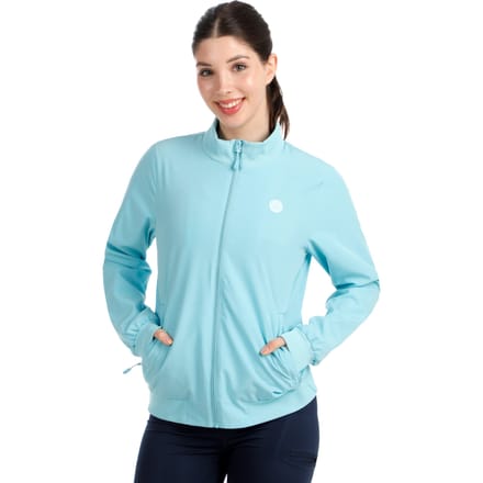 BIDI BADU Out of Control  Trainingsjack Dames-blauw
