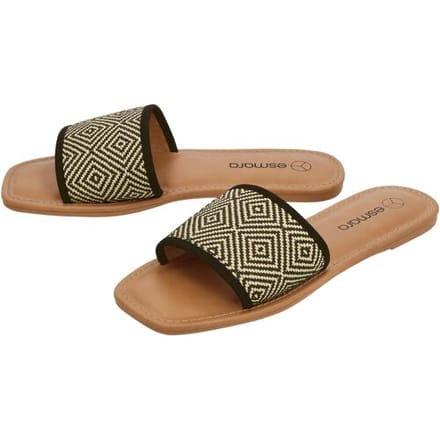 ESMARA Dames slippers (Zwart, 36)