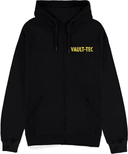 Fallout Vault 33 Vest met capuchon zwart M Katoen - Fan merch, Gaming