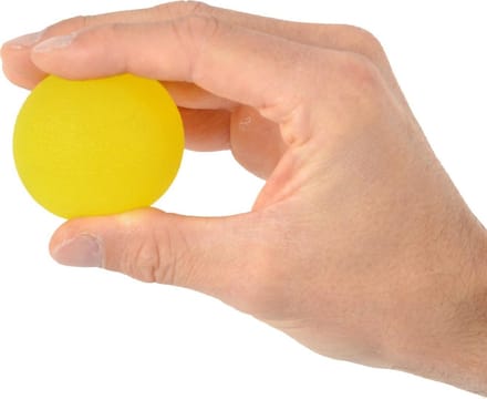 Knijpbal gel Extra Licht - Geel | Handtrainer | Stressbal | MoVeS