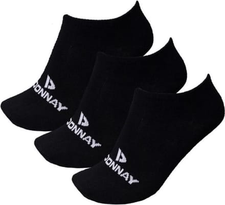 3-Pack Donnay - Sneakersokken - Black (020) - maat 47-50