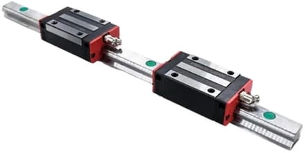 Lineaire geleiding - Bewegingssysteem - Precisie Beweging - Inclusief glijstukken - 400 mm - Metaal
