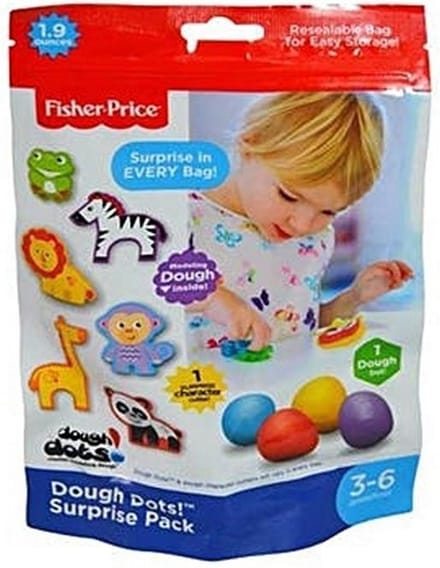 Fisher-Price Dough Dots Single Foil Bag - 1 stuk