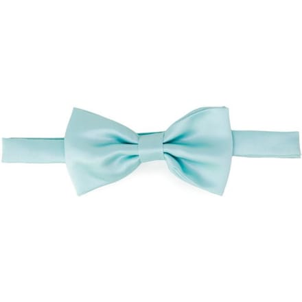 Punto Sella Cravatte Turquoise Zijde Vlinderdas
