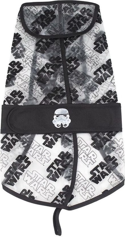 Hondenregenjas Star Wars Transparant L Zwart