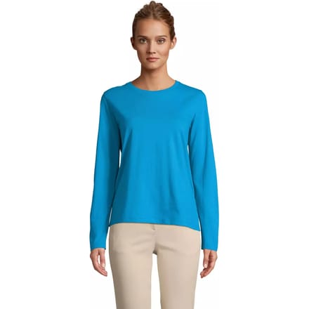 Dames-T-shirt met lange mouwen Sol's Monarch