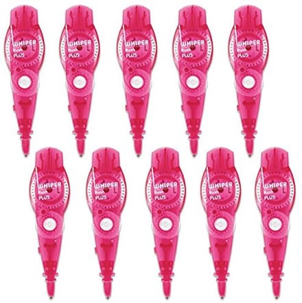 Vervangende Correctietape 5mm - Roze - 10 Stuks