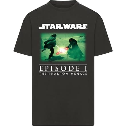 T-shirt Merchcode Star Wars Quaigon vs Darth Maul