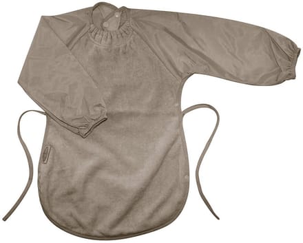Silly Billyz Slabbetje - Towel Messy Eater - Taupe