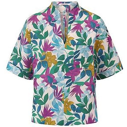 Blouse Van Peter Hahn wit