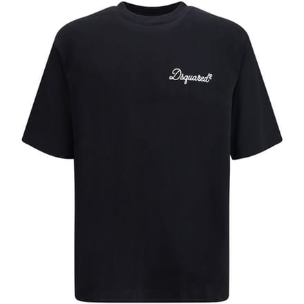 Dsquared² Zwarte Katoenen T-Shirt