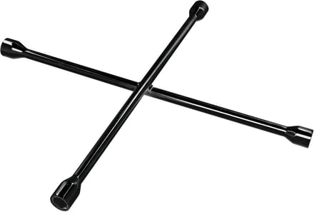 4-Way Cross Lug Wrench - 20 Inch - SAE and Metric Sizes